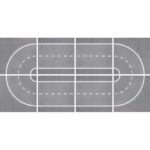 Klemmbaustein-Set Bauplatten 32×32 Noppen 8 Stück Rennstrecke - 120996 1
