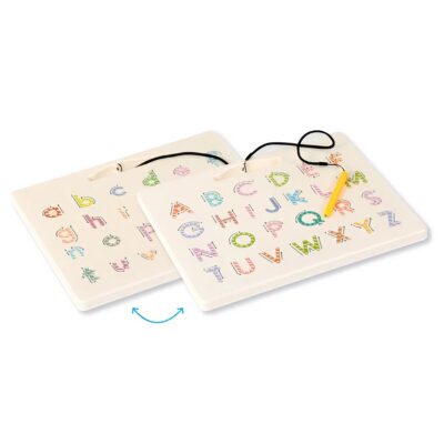 Magnet Schreibtafel Gross und Kleinbuchstaben