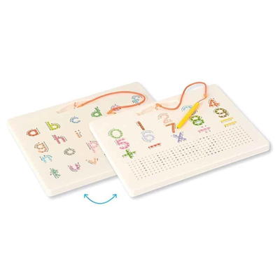 Magnet Schreibtafel Ziffern und Kleinbuchstaben