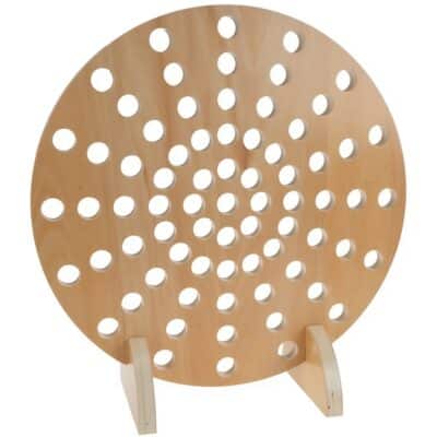 Runder Lochrahmen für Acryl-Zylinder