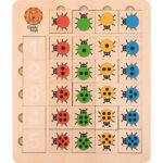 Marienkäfer Zahlenpuzzle - 121027 1