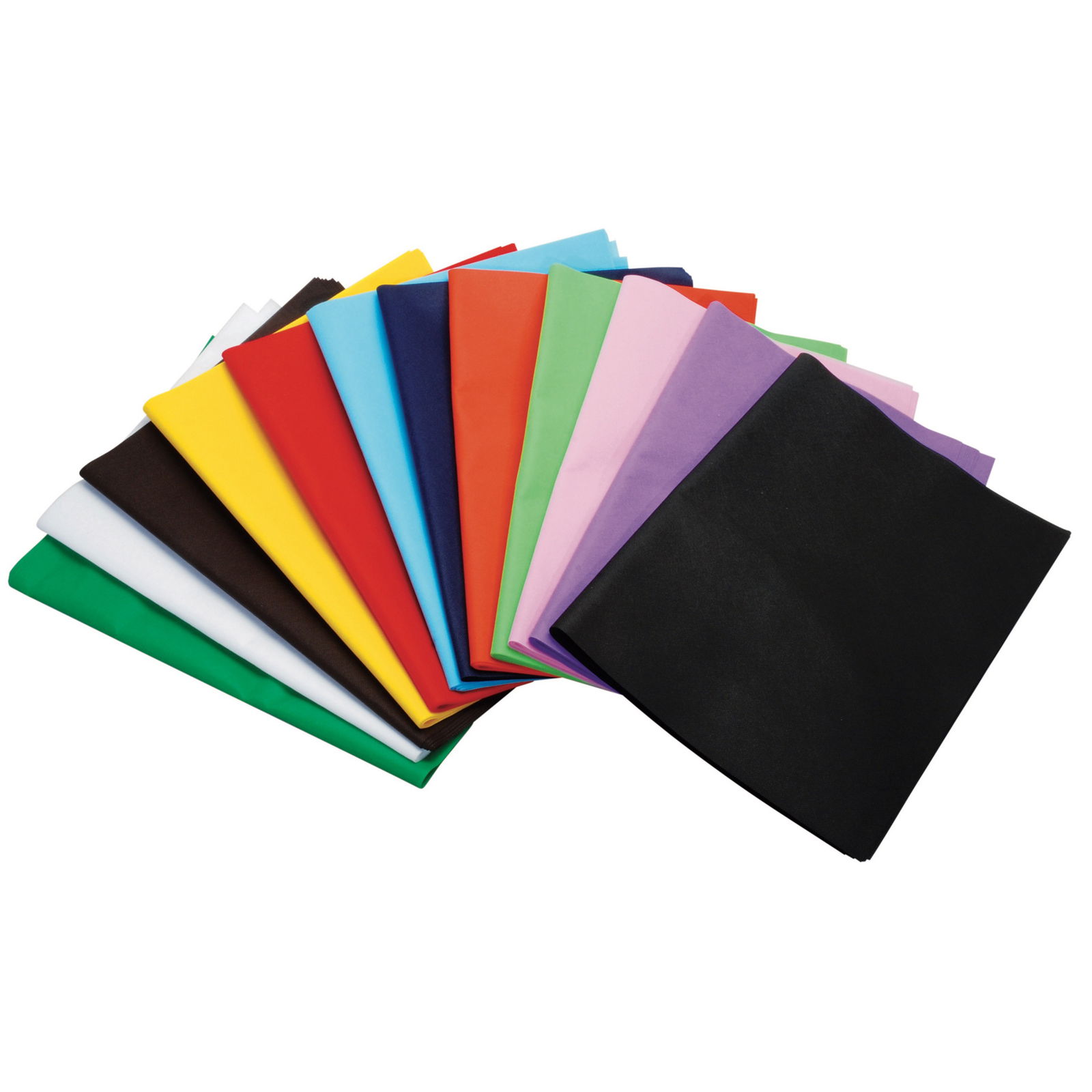 Stoffpapier gemischt - Set aus 120 Stück