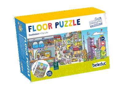 Bodenpuzzle „Stadtleben“