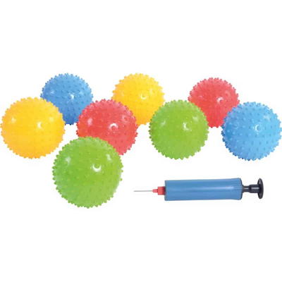 Igelbälle 25 Stück mit Pumpe