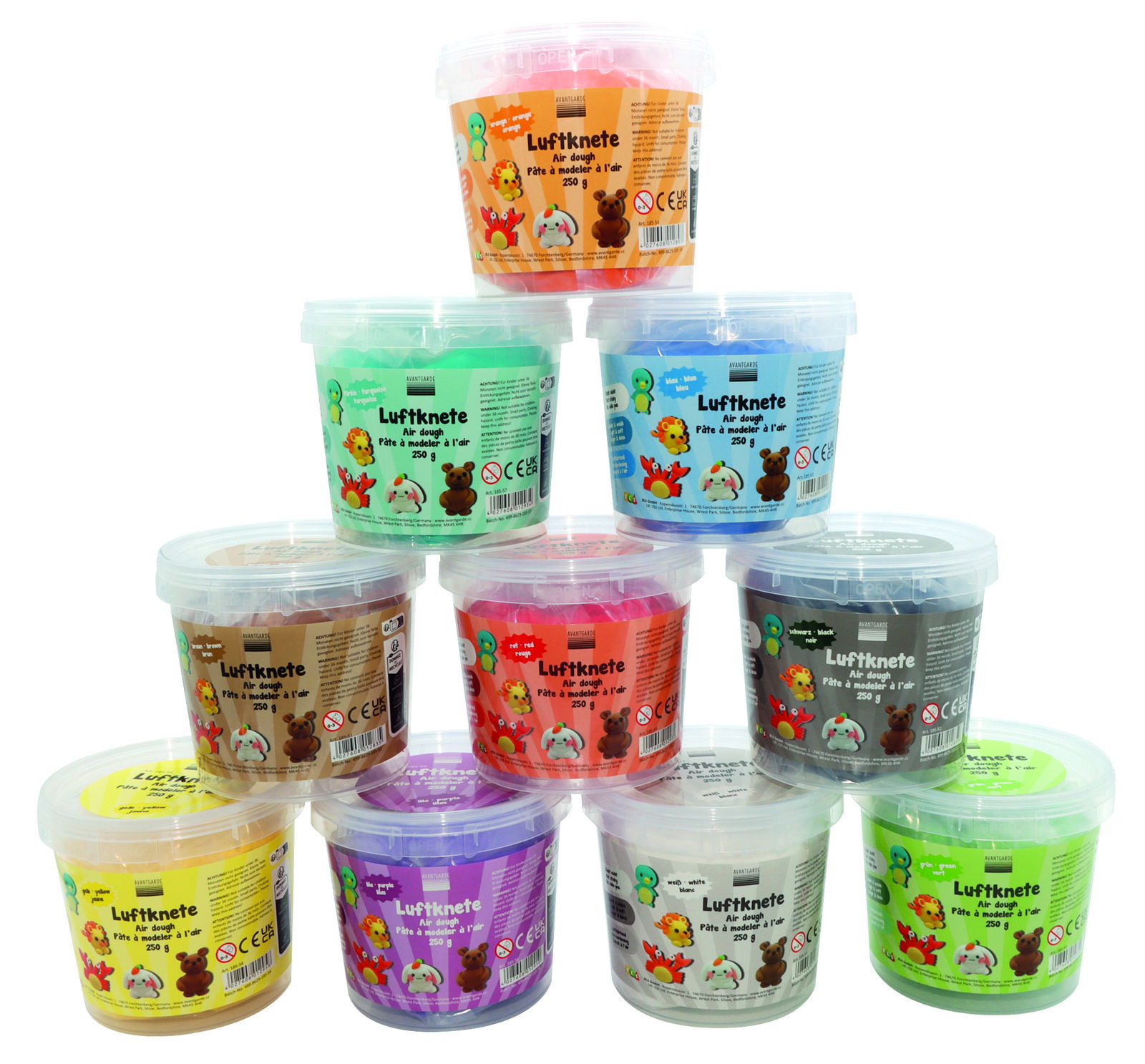Luftknete Gruppen-Komplettset