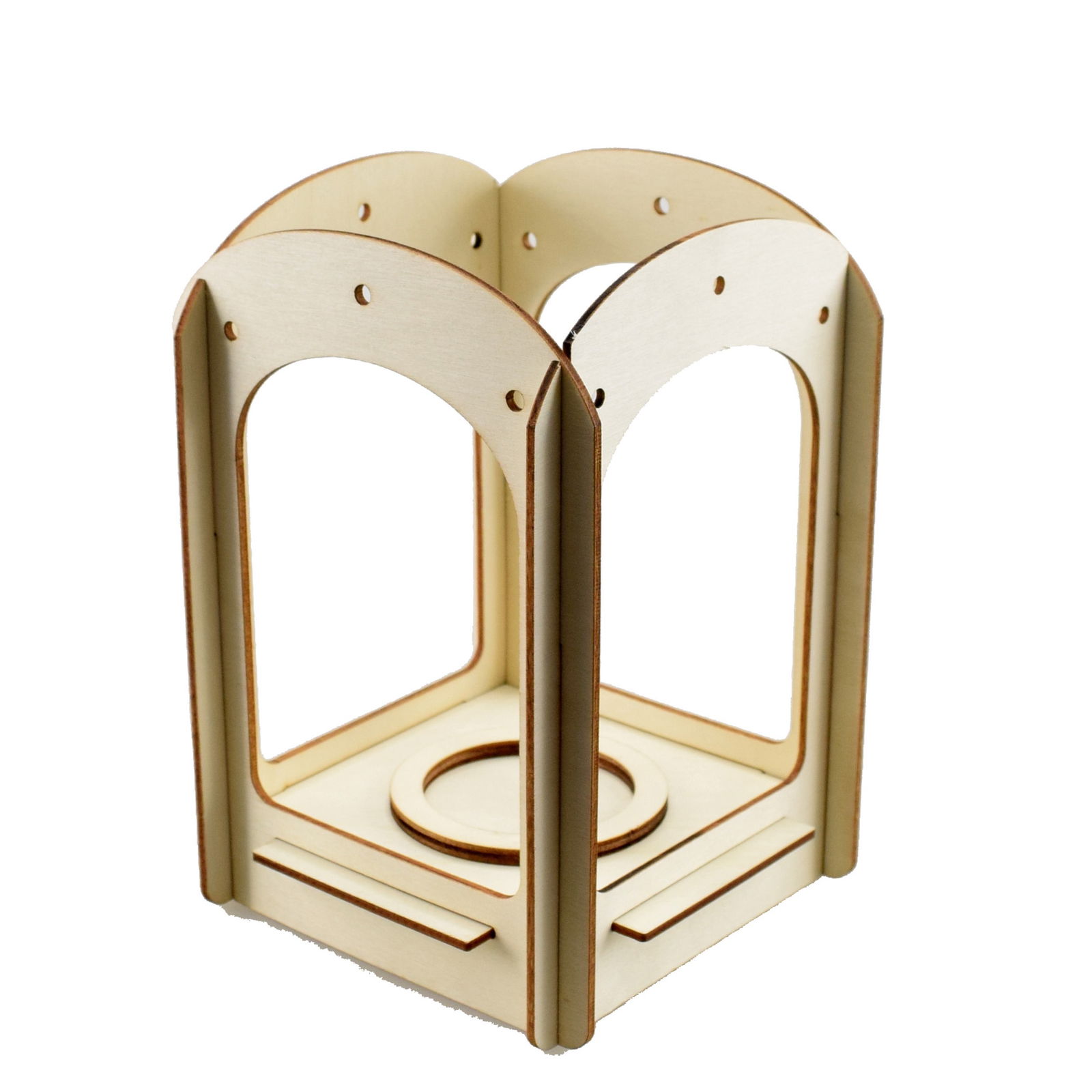 Kindergarten-Laterne Holz Stecksystem