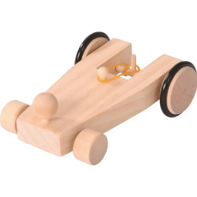 Auto mit Gummiantrieb