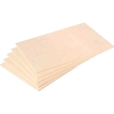 Pappel Platten 5er Set