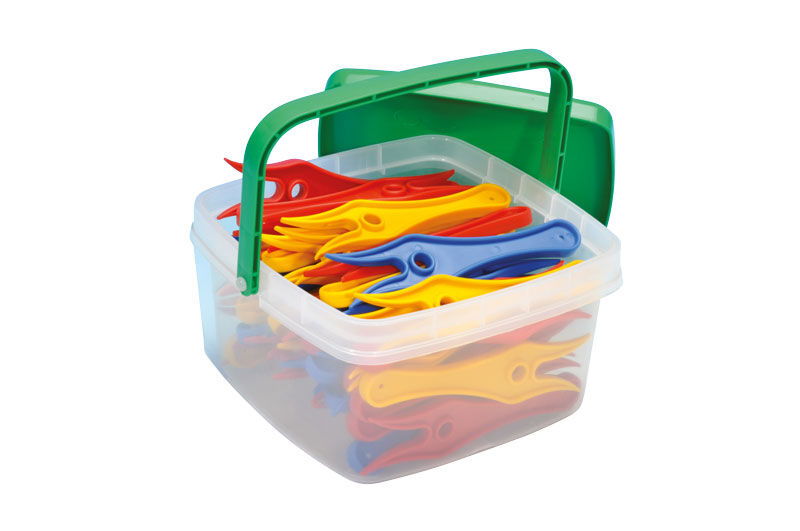 Strickgabel Kunststoff Recycling - Set 48 Stück