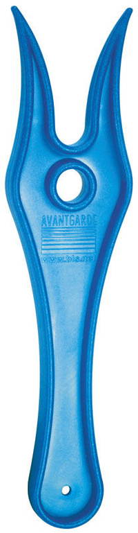 Strickgabel Kunststoff Recycling – Set 48 Stück - 231 61 blau 2