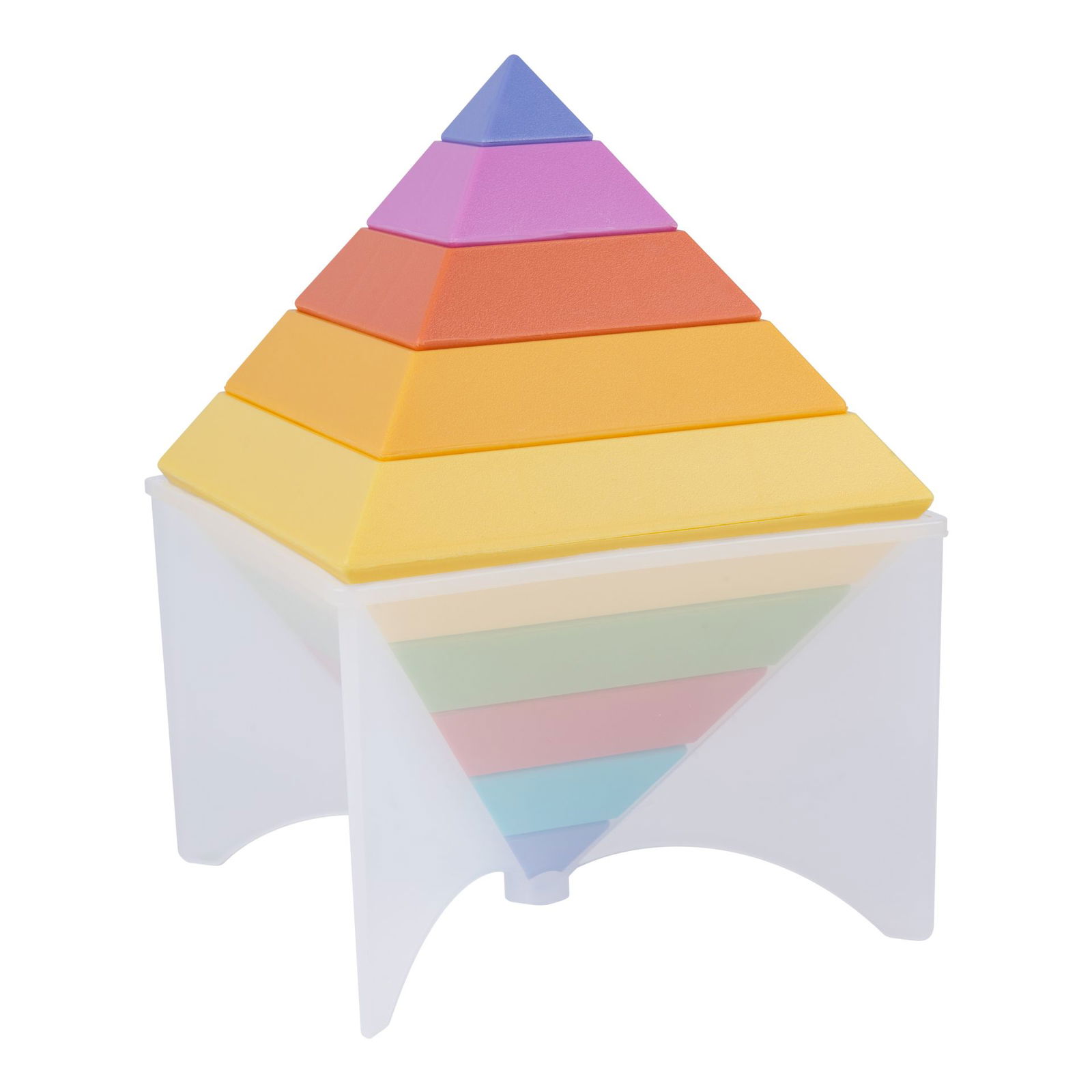GOWI Pastell Regenbogen-Pyramide