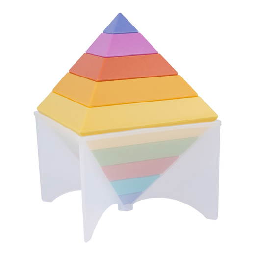 352-00301 GOWI Pastell Regenbogen-Pyramide - 352 00301