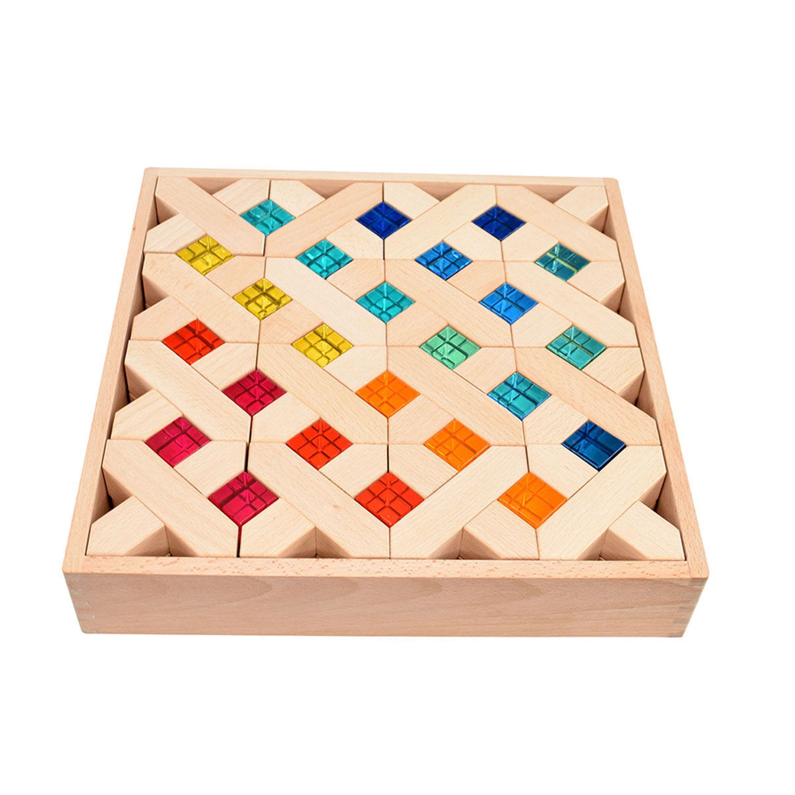 Acrylbausteine Lux Cross Stones 48 Stück