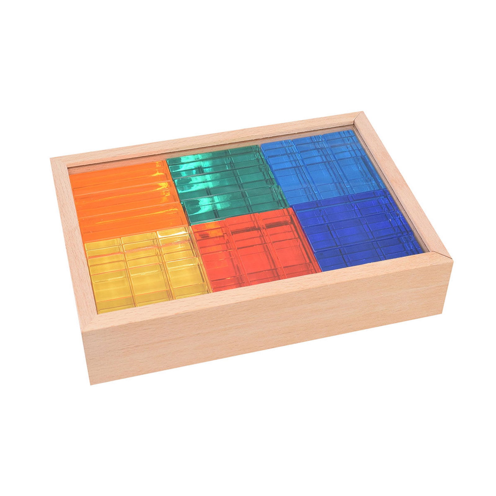 Acrylbausteine Lux Lichtzauber in Holzbox