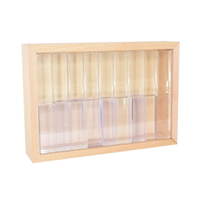 Acrylbausteine Lux Lichtzauber Transparent in Holzbox - 352 90352 00 bausteine lux transparent holzbox 4027608019056