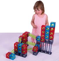 Qvolution Kugelbahn – Advanced Set 72 Teile - 353 20909 1 qvolution kugelbahn