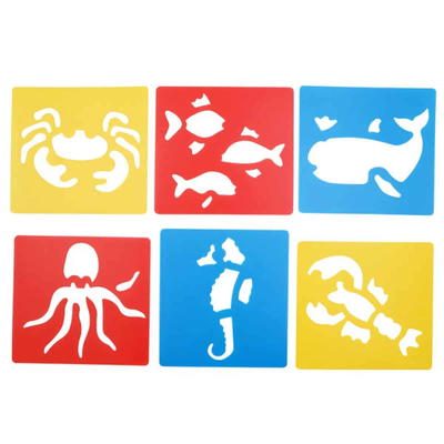 Stencil Meerestiere