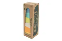 Bio Stapelturm - 405 01402 vp stapelspiel baby kinder bio spiel babylon 4027608013368