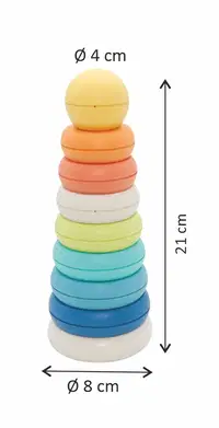 Bio Stapelringe - 405 01405GR