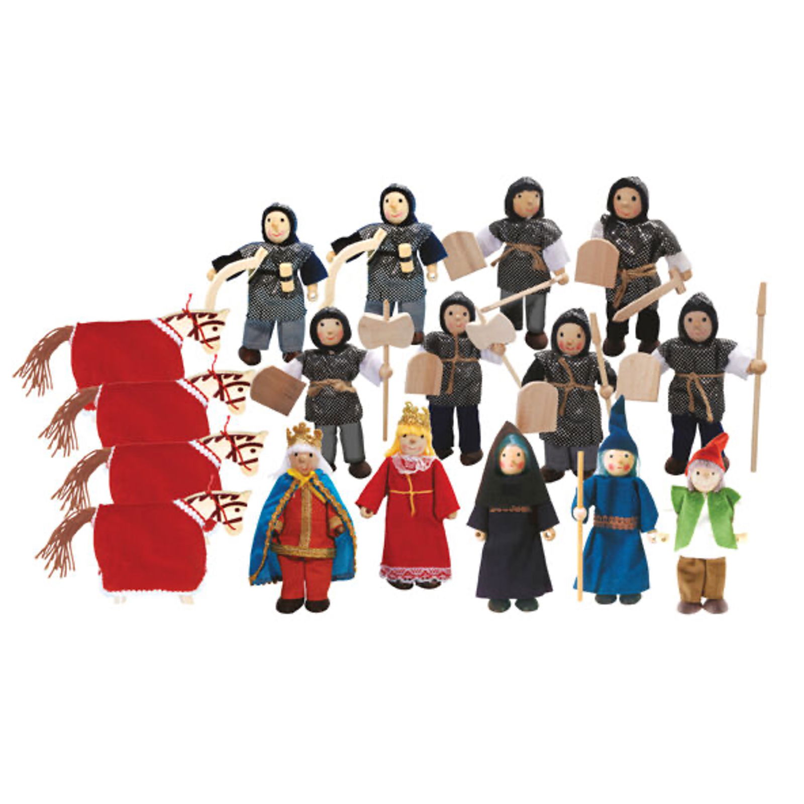 Winzling Biegepuppen Set - Ritter gross