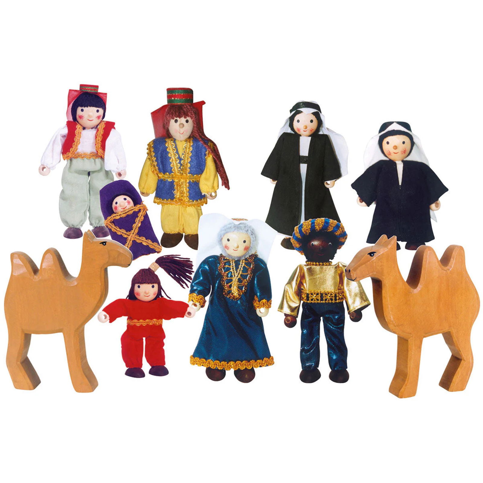 Winzling Biegepuppen-Set Orient gross