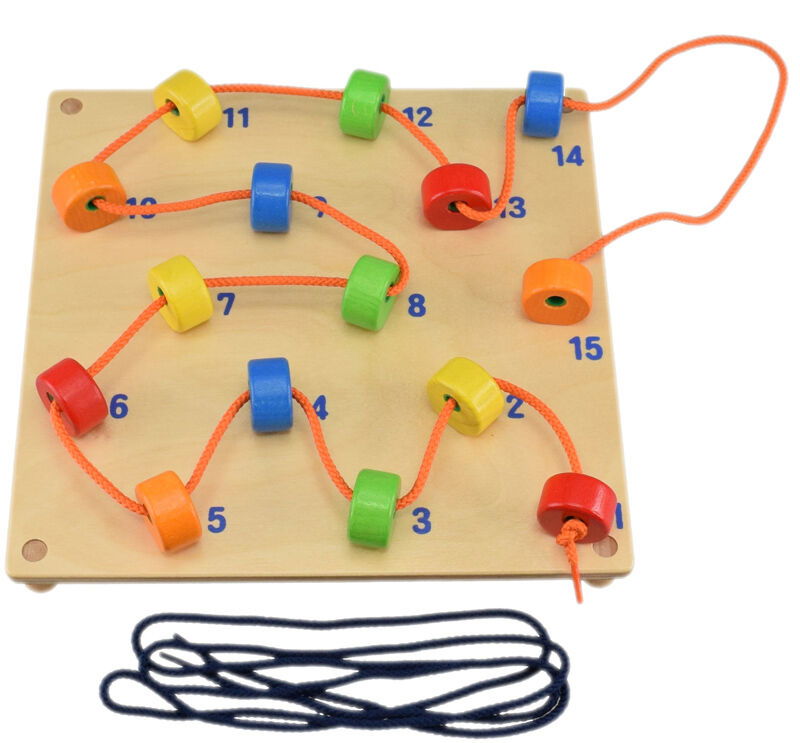 Fädelspiel Zählen & Fädeln