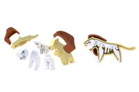 Halftoys Magnetische Tiere Afrika – 4 Stück - 479 20 02 puzzle 3d afrika tiere 4027608013016
