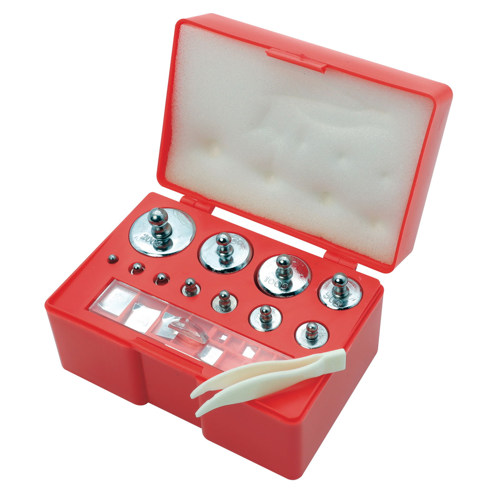 Gewichte-Set von 20 mg bis 200 g