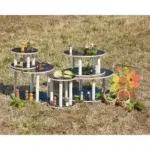Small-World Kombi – 5-teiliges Holzplattform-Set Rund - 539031 wtznytzp1xiquats