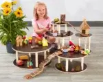 Small-World Kombi – 5-teiliges Holzplattform-Set Rund - 53903 1