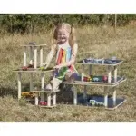 Small-World Kombi – 5-teiliges Holzplattform-Set Quadrat - 53905 1