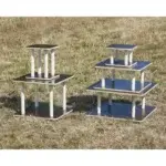 Small-World Kombi – 5-teiliges Holzplattform-Set Quadrat - 53905 2