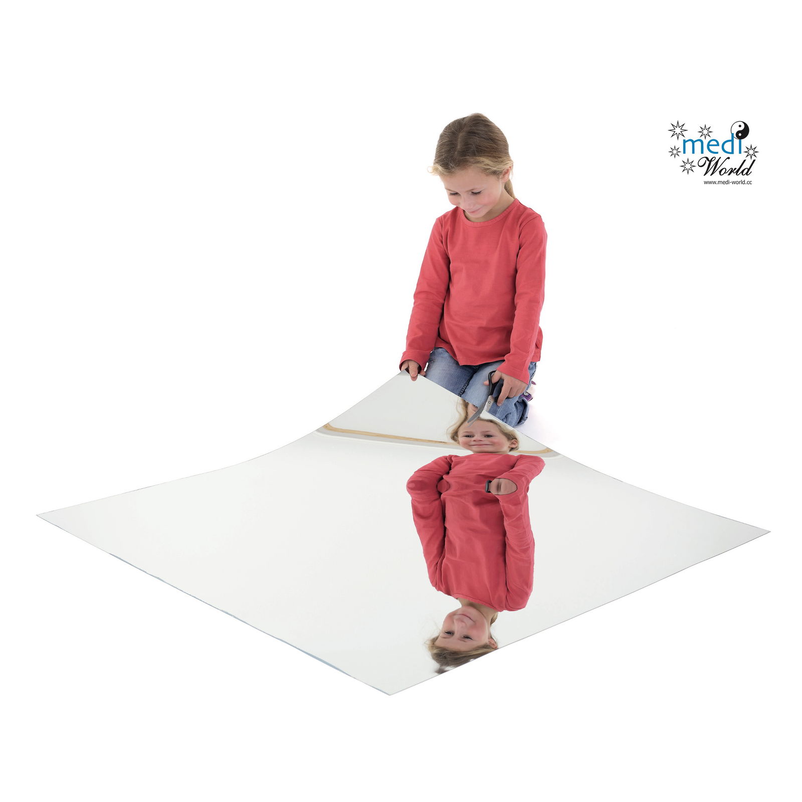 Spiegel Flex - Spiegelplatte 91,5 x 91,5 cm