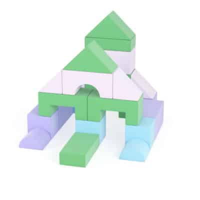 Schaumstoff-Schloss "Maxi Happy Castle"