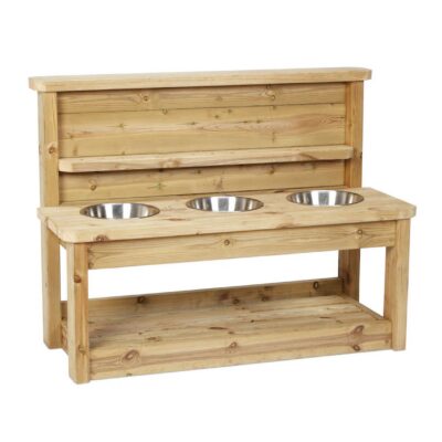 Multi-Matschküche aus Holz