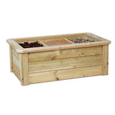 Pflanzwanne mit 3 Fächern - „Small Planter“