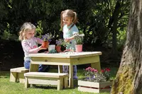 Tisch- und Bankset für Kinder – Bild 2