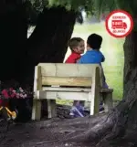 Buddy Bench – Sitzbank für Kinder - DR062 Millhouse Outdoor Buddy Bench PreSchool 1 CMYK