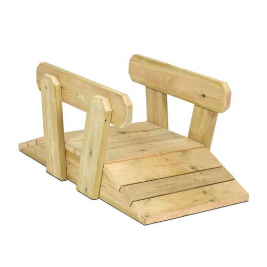 DR064-Millhouse-Outdoor-Toddler_Bridge_Main Kleinkindbrücke aus Holz - DR064 Millhouse Outdoor Toddler Bridge Main