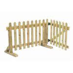 Bewegliches Zaunelement und Tor - DR073 Millhouse Outdoor Outdoor Gate Main