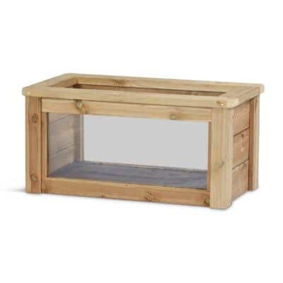 Beobachtungs-Pflanzkasten mit Sichtfenster