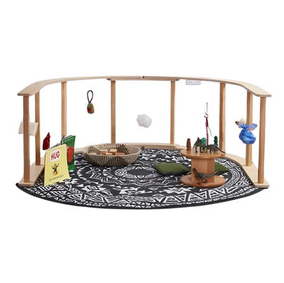 Cruising Curve – Motorik-Spielkurve aus Holz