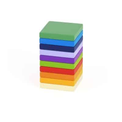 Sitzkissen-Set "Happy Seat", Höhe: 5 cm, 10 Stück