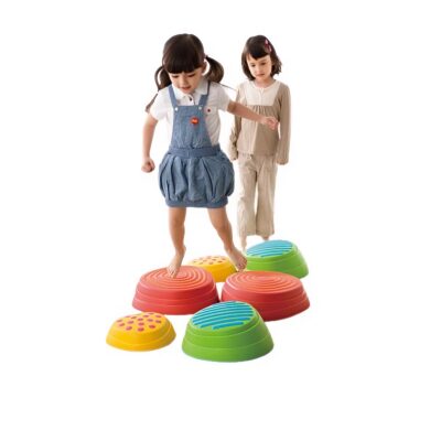 Regenbogen Flußsteine Set 6 Stück