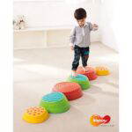 Regenbogen Flußsteine Set 6 Stück - KT0008 1