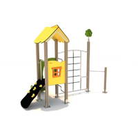 Spiel- und Kletterturm „Silvaria“ mit Rutsche - Silvaria 10020230 F1