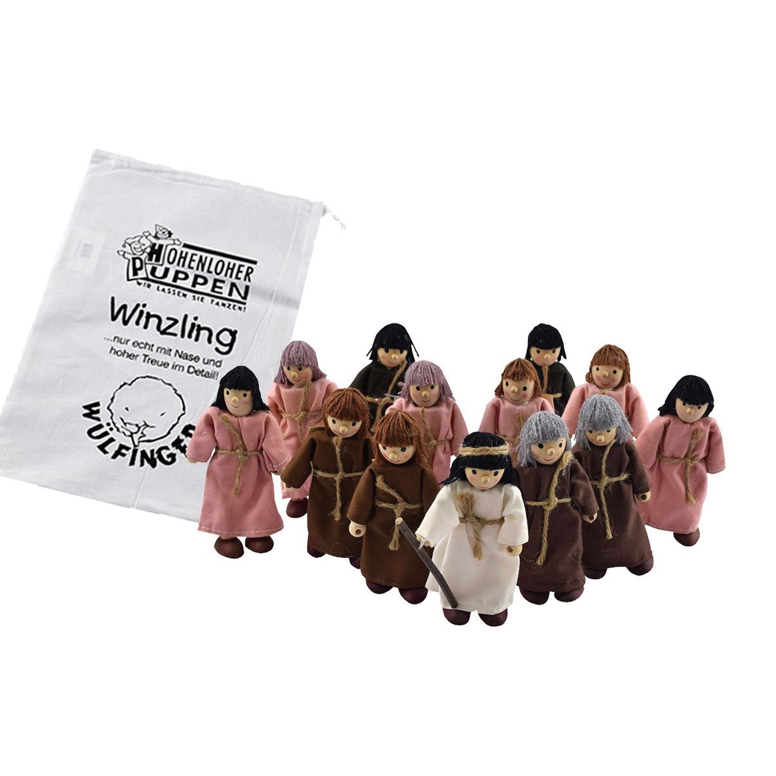 Winzling Biegepuppen Set - Apostel