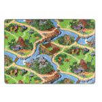 Bodenspielmatte mit Aufdruck – Dinowelt - bodenmatte dinowelt 617094 w