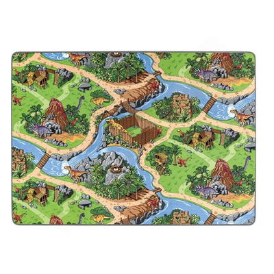 Bodenspielmatte mit Aufdruck – Dinowelt