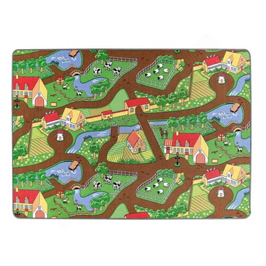 bodenmatte-dorf-617093-w Bodenspielmatte mit Aufdruck – Dorf - bodenmatte dorf 617093 w